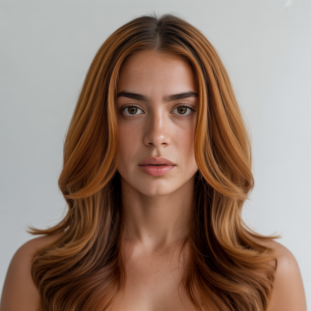 Long Layered Haircut with Invisible Layers