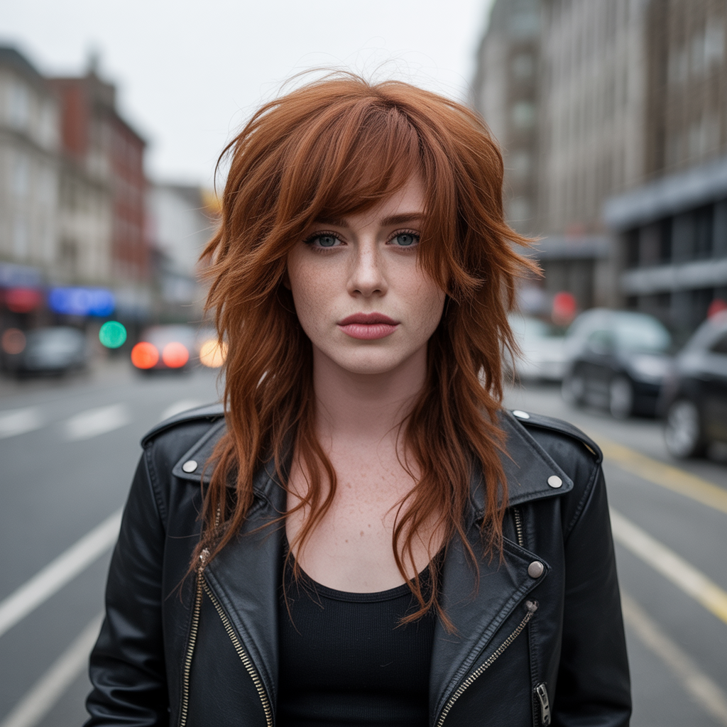 Long Layered Haircut with Shaggy Texture