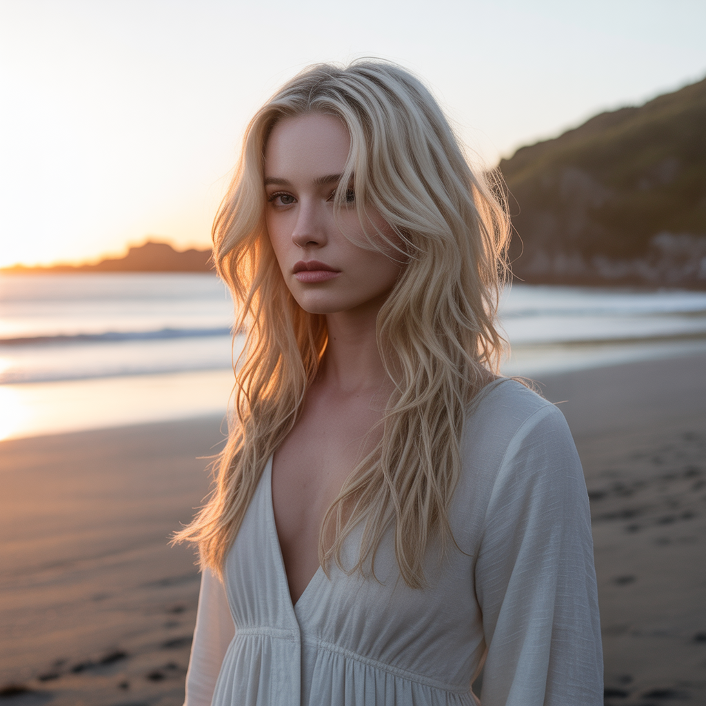 Long Layered Haircut with Soft Waves