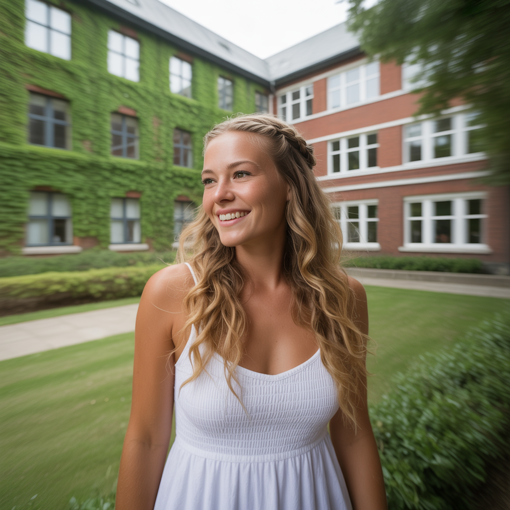 Loose Boho Waves with Braided Accent