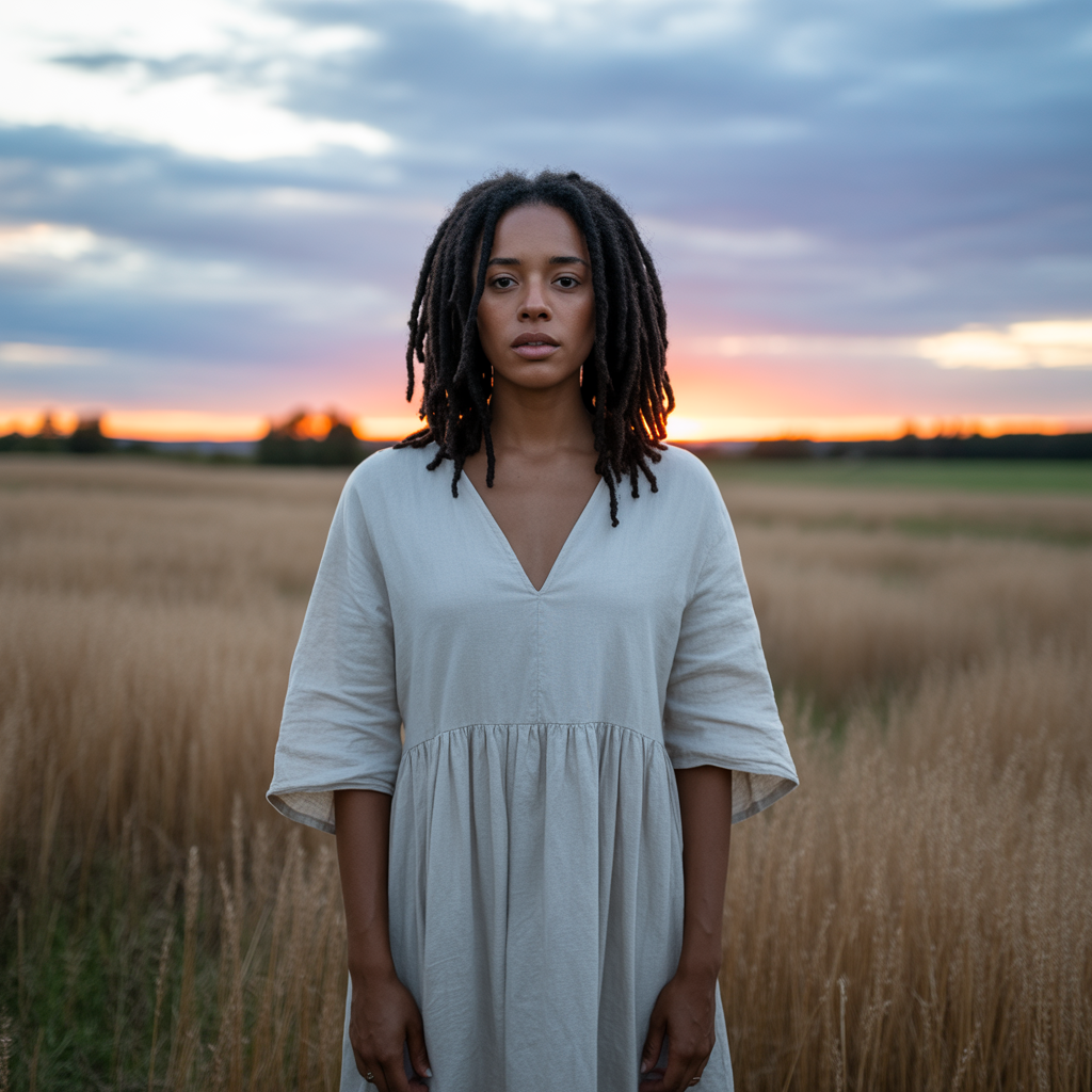 Loose Down Dreads for Pure Simplicity