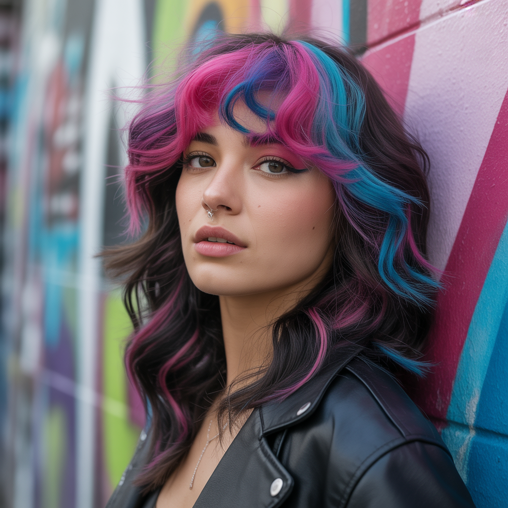 Multi-Colored Chunky Highlights