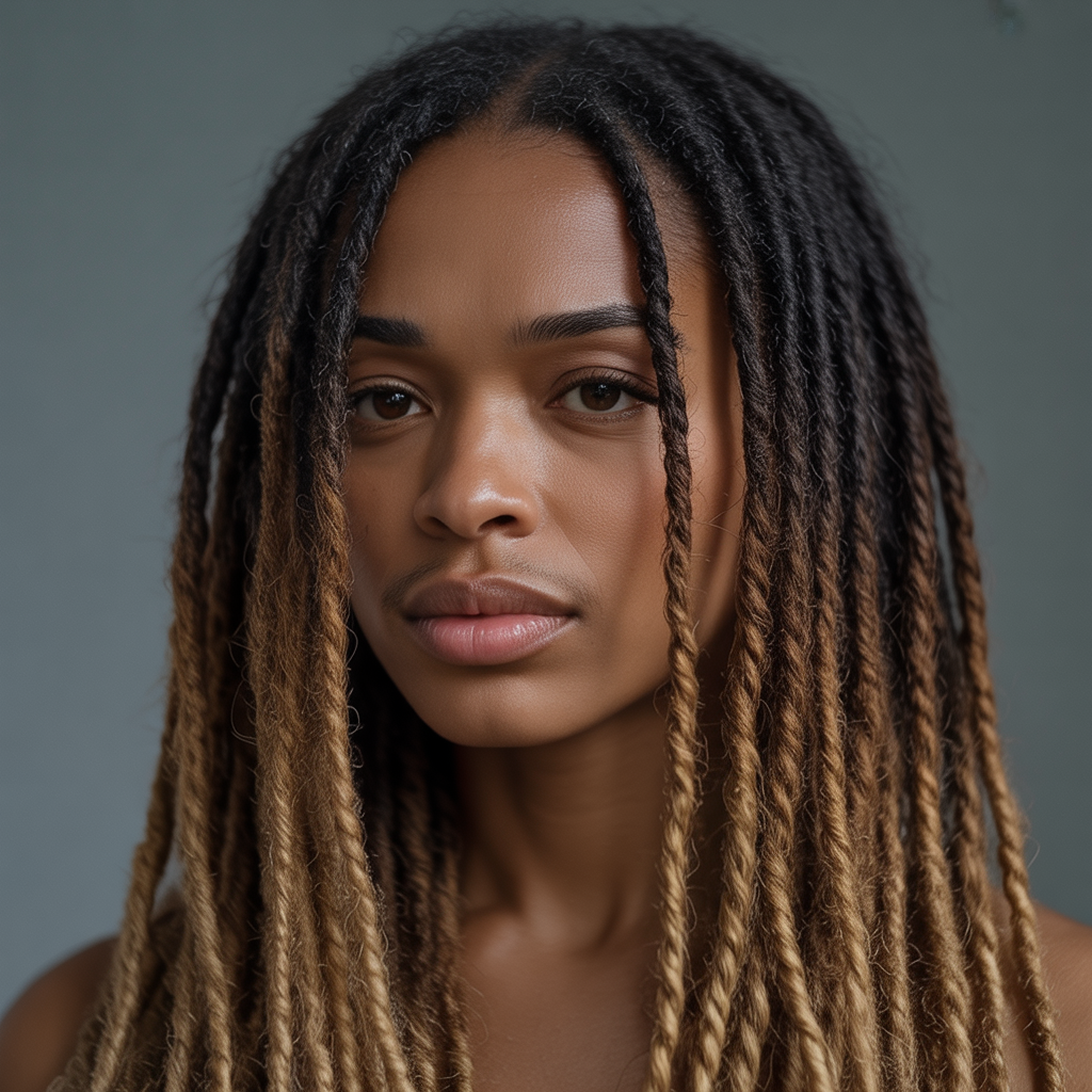 Ombre Dreads for Gradual Color Fade