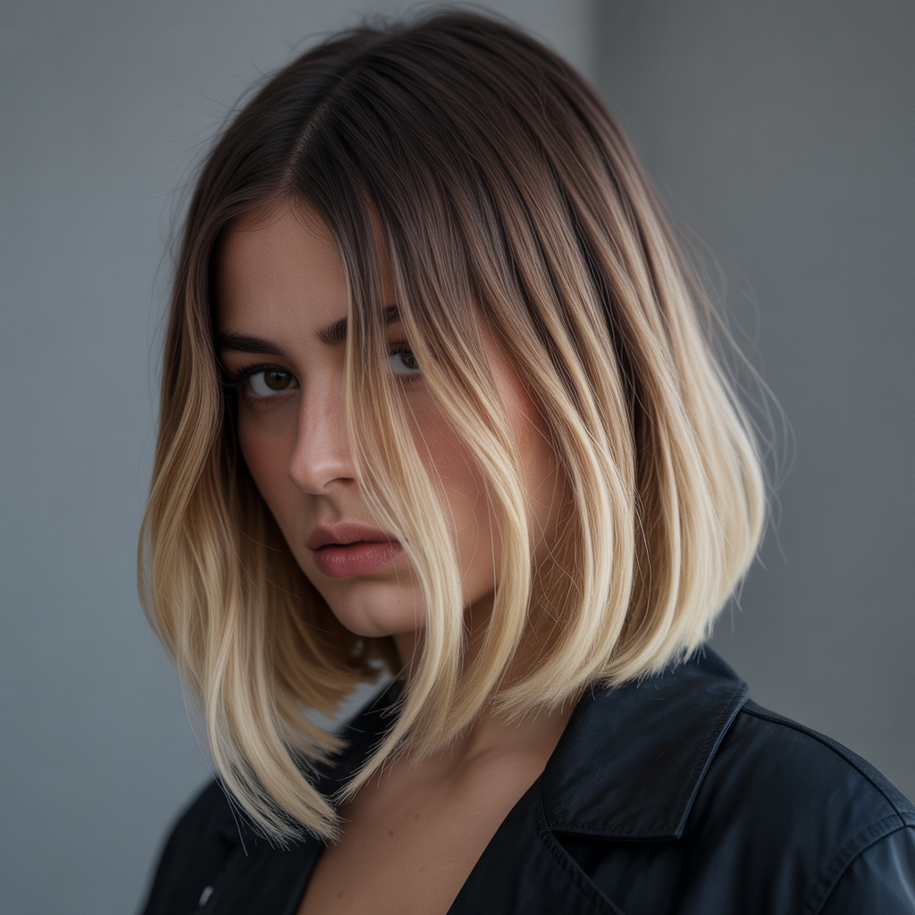Ombre Long Bob