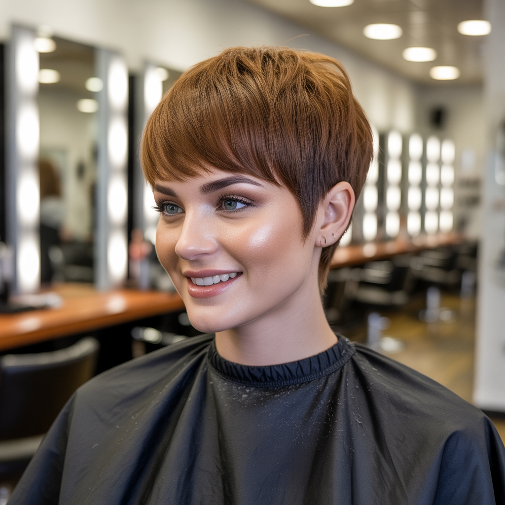 Pixie Wolf Cut for Thick Hair