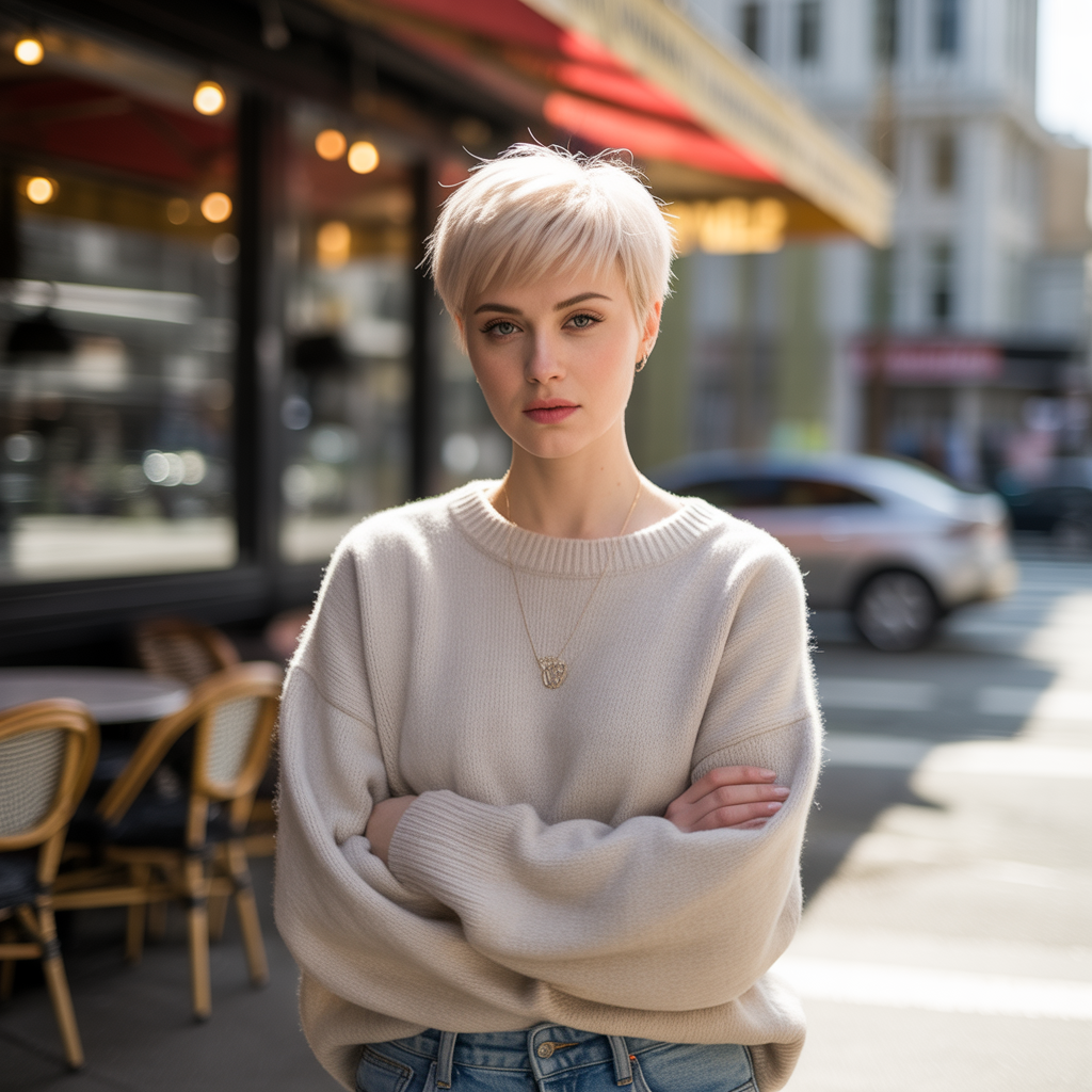 Pixie Wolf Cut with Minimal Styling