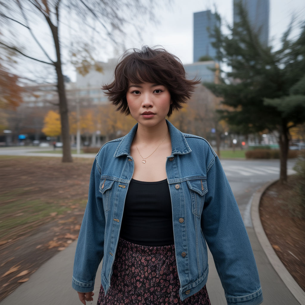 Pixie Wolf Cut with Shaggy Ends