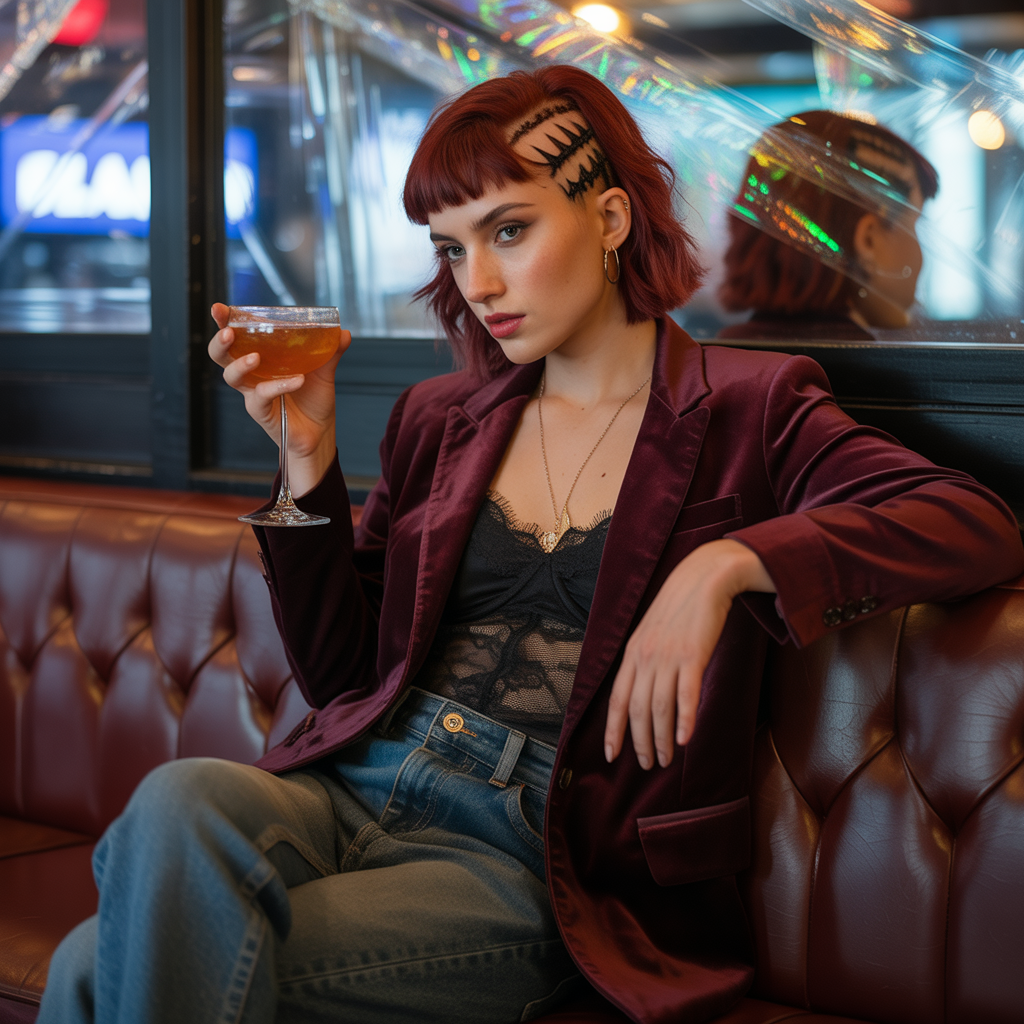 Red Wolf Cut with Undercut