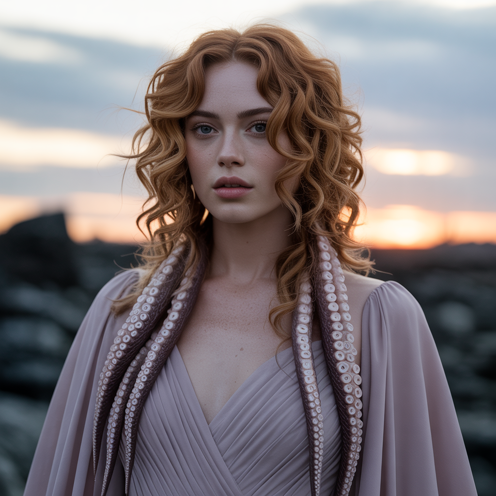 Romantic Octopus Look