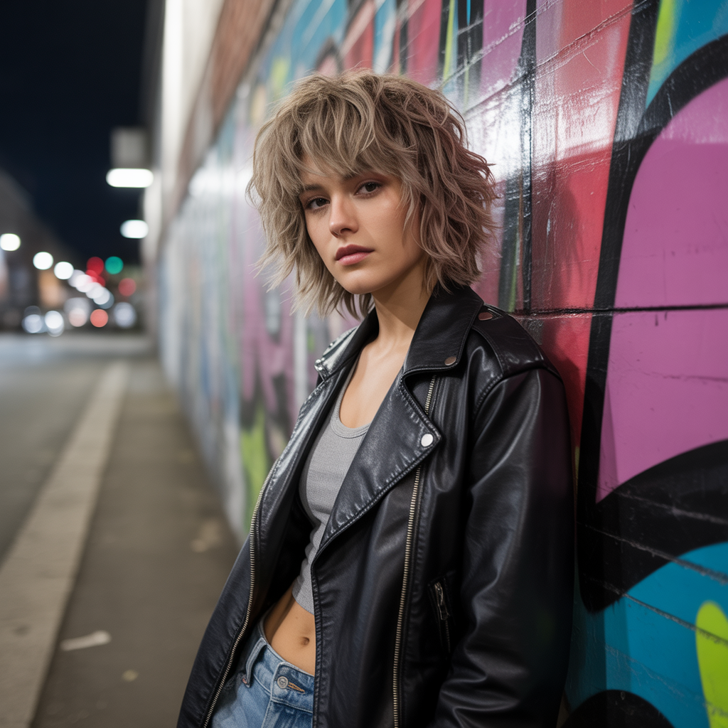 Shaggy Medium Wolf Cut