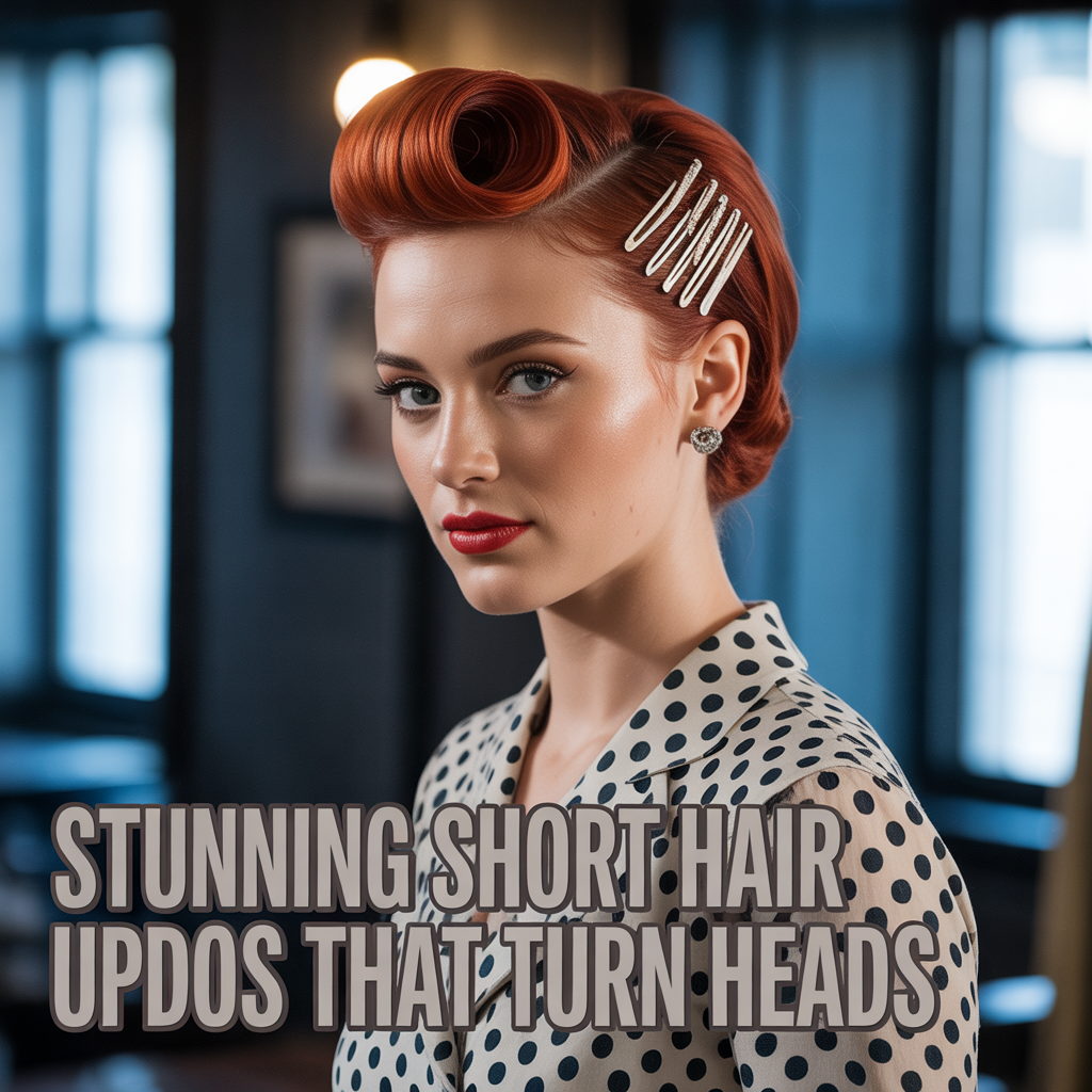 Short Hair Updos