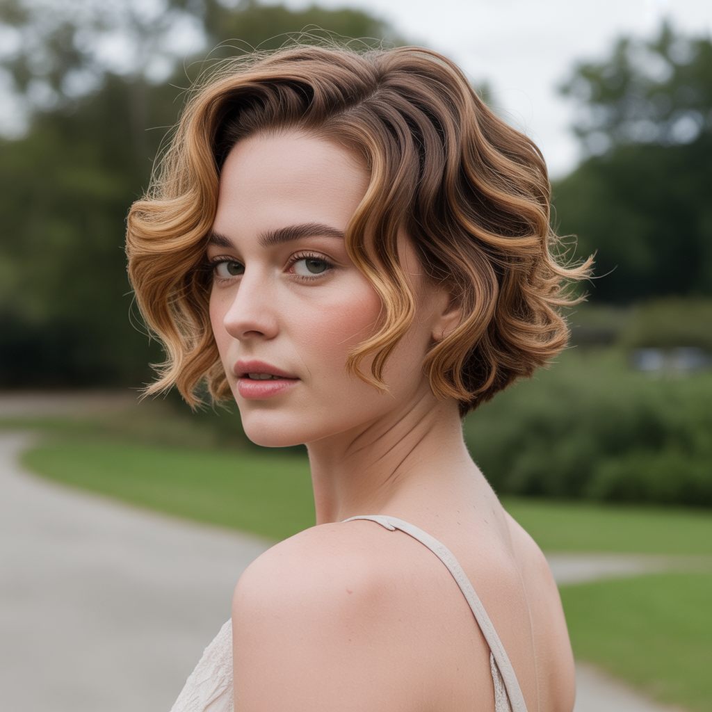 Short Stacked Wedge with Soft Waves