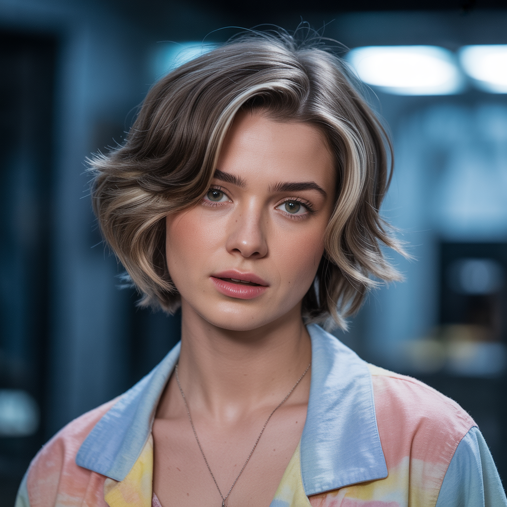 Short Wolf Cut with Soft Layers