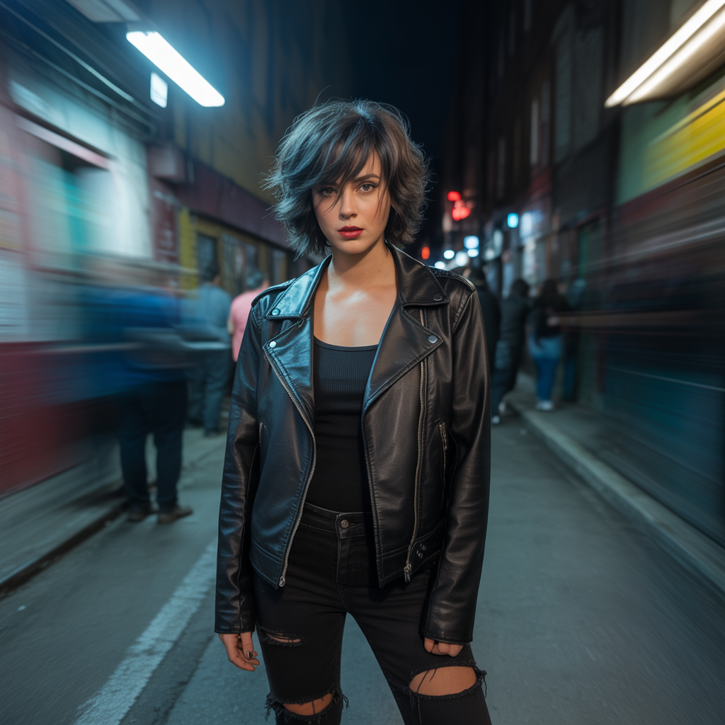 Short Wolf Cut with Undercut