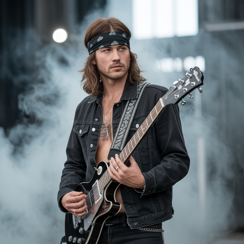 Shoulder-Length Rocker Hairstyles