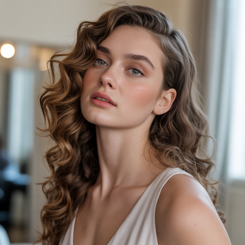 Side Part Elegance