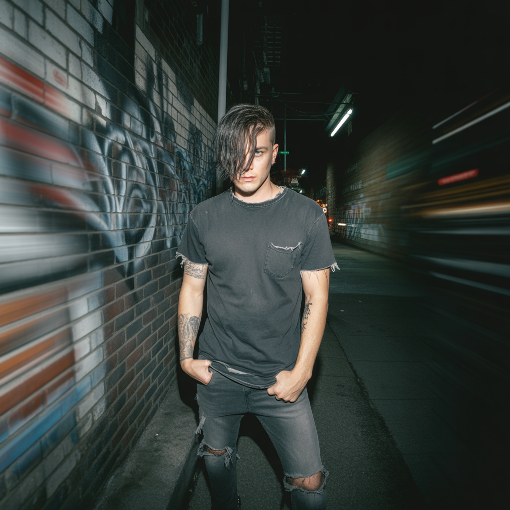 Side Swept Fringe Rocker Hairstyles