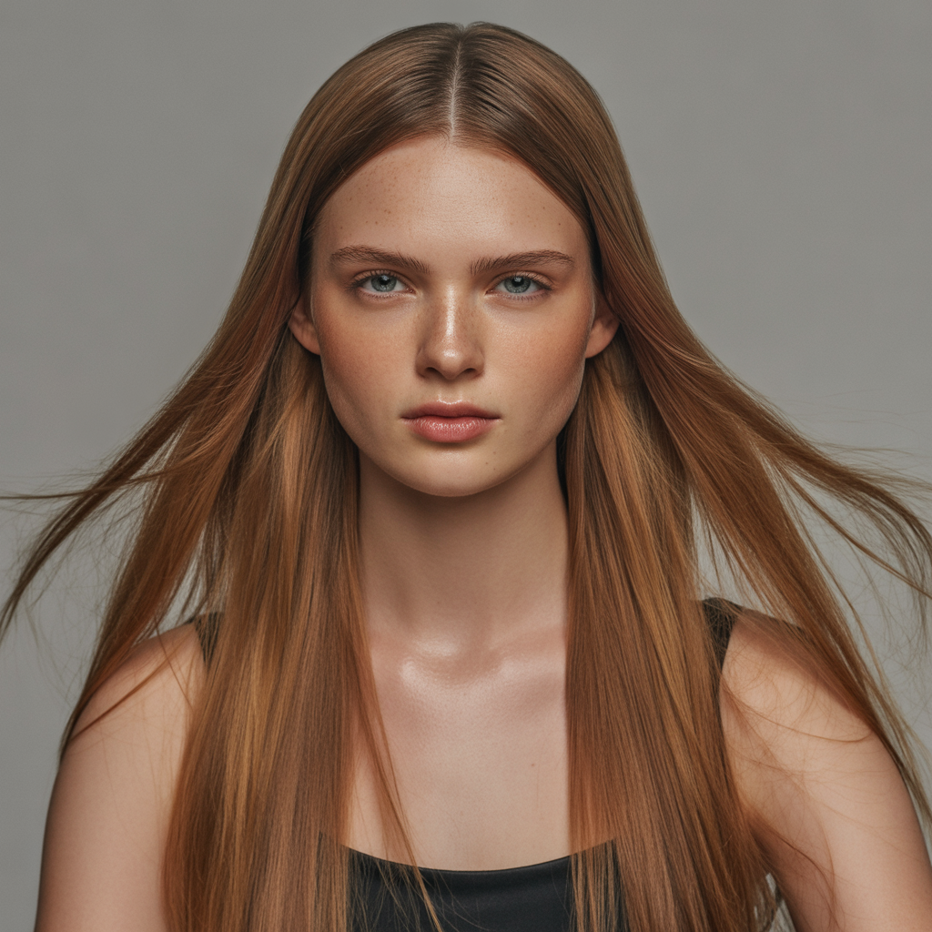 16 Brilliant Easy Hairstyles You Can Do in Minutes 10 Sleek Straight Look