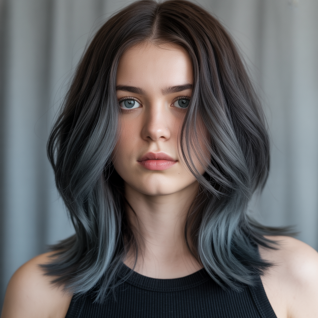 Smoky Charcoal Fade