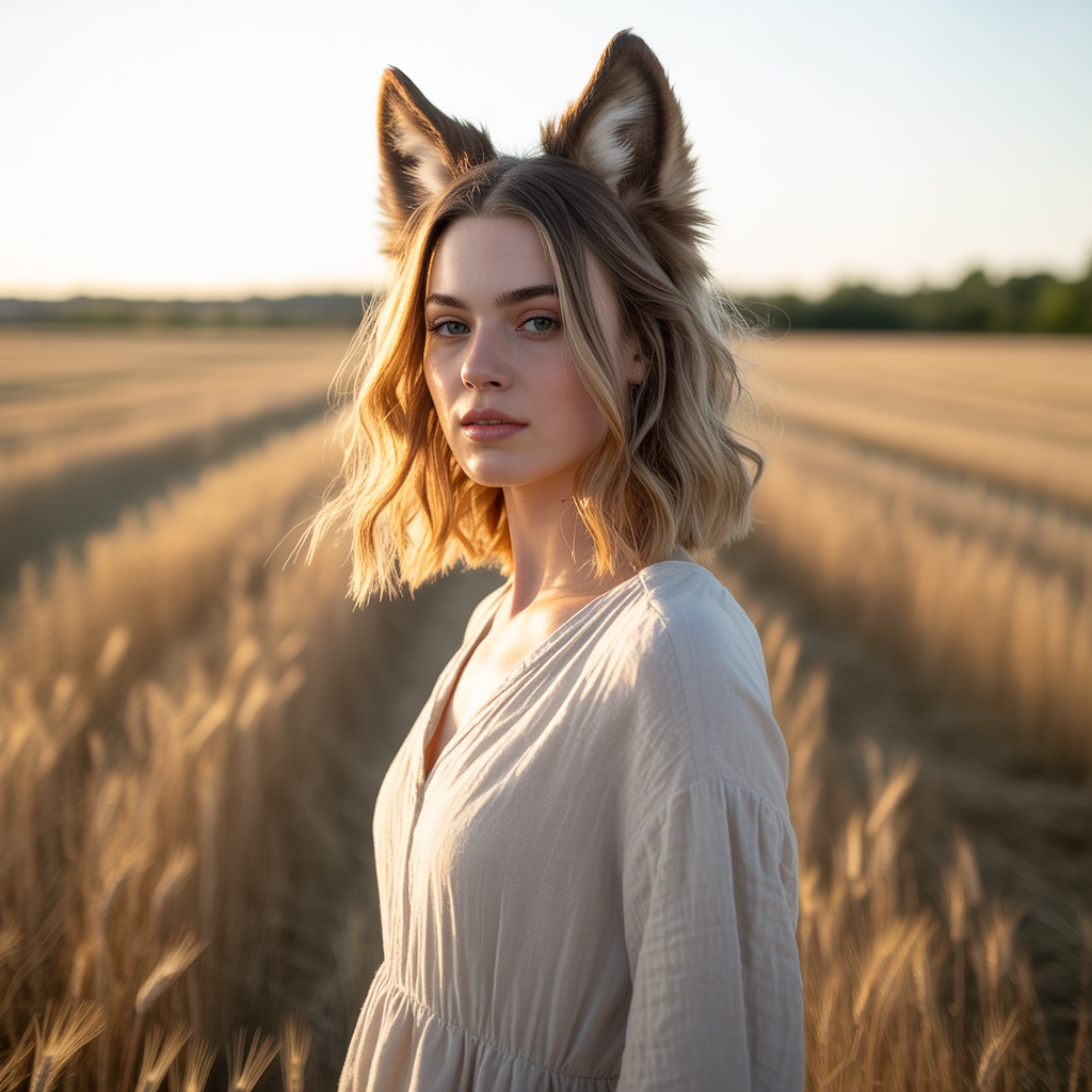 Sun-Kissed Balayage Wolf Cut