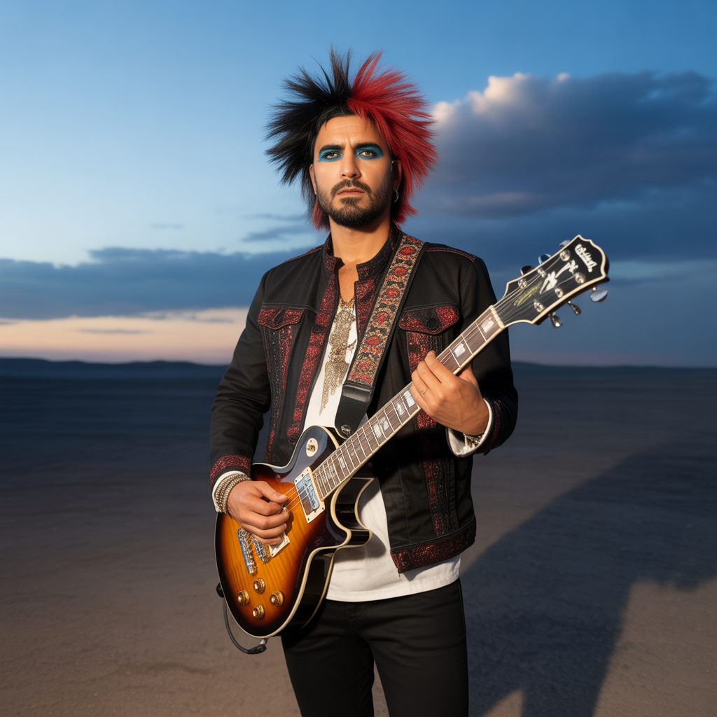 Two-Tone Rocker Hairstyles