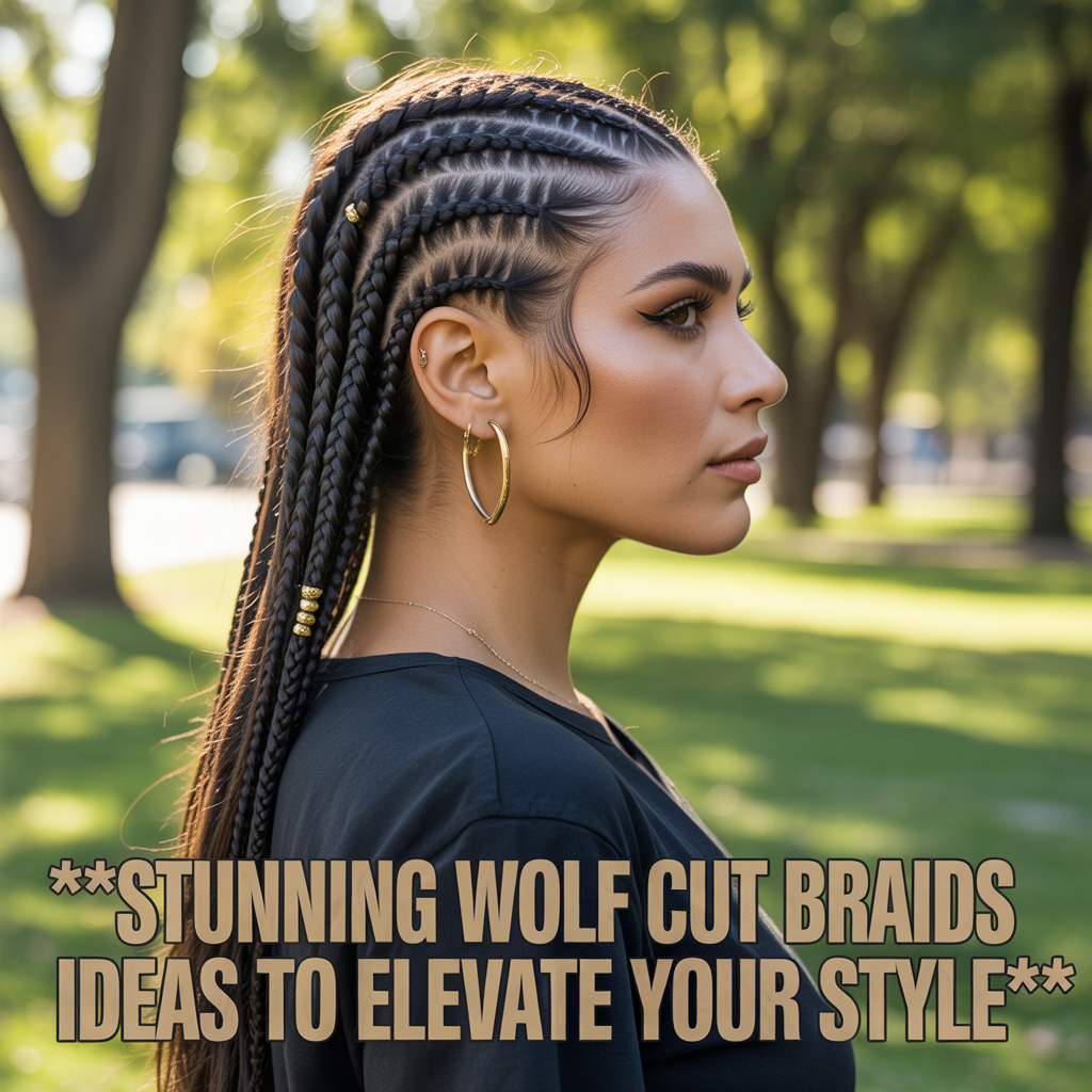 Wolf Cut Braids
