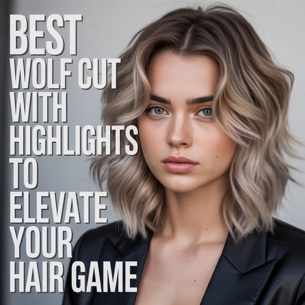 Wolf Cut With Highlights