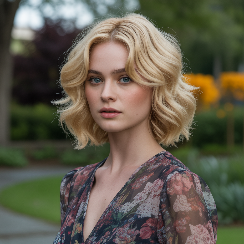 Voluminous Textured Lob