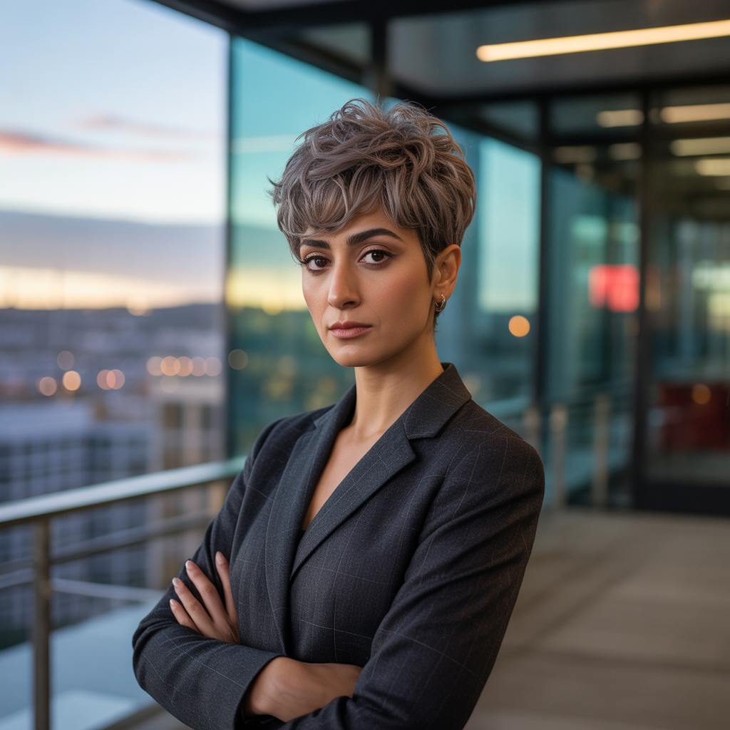 Messy Textured Pixie
