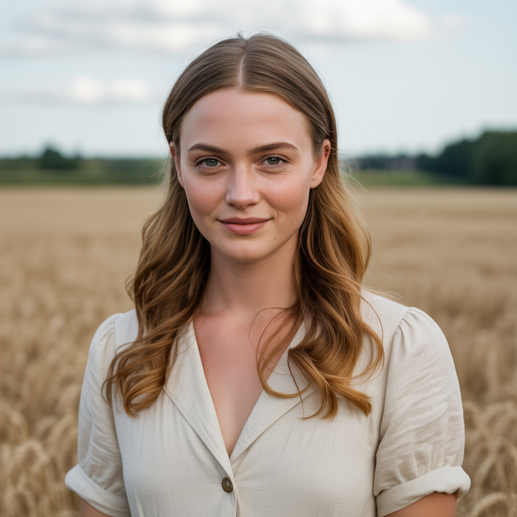 Twisted Half Pony with Flowing Ends