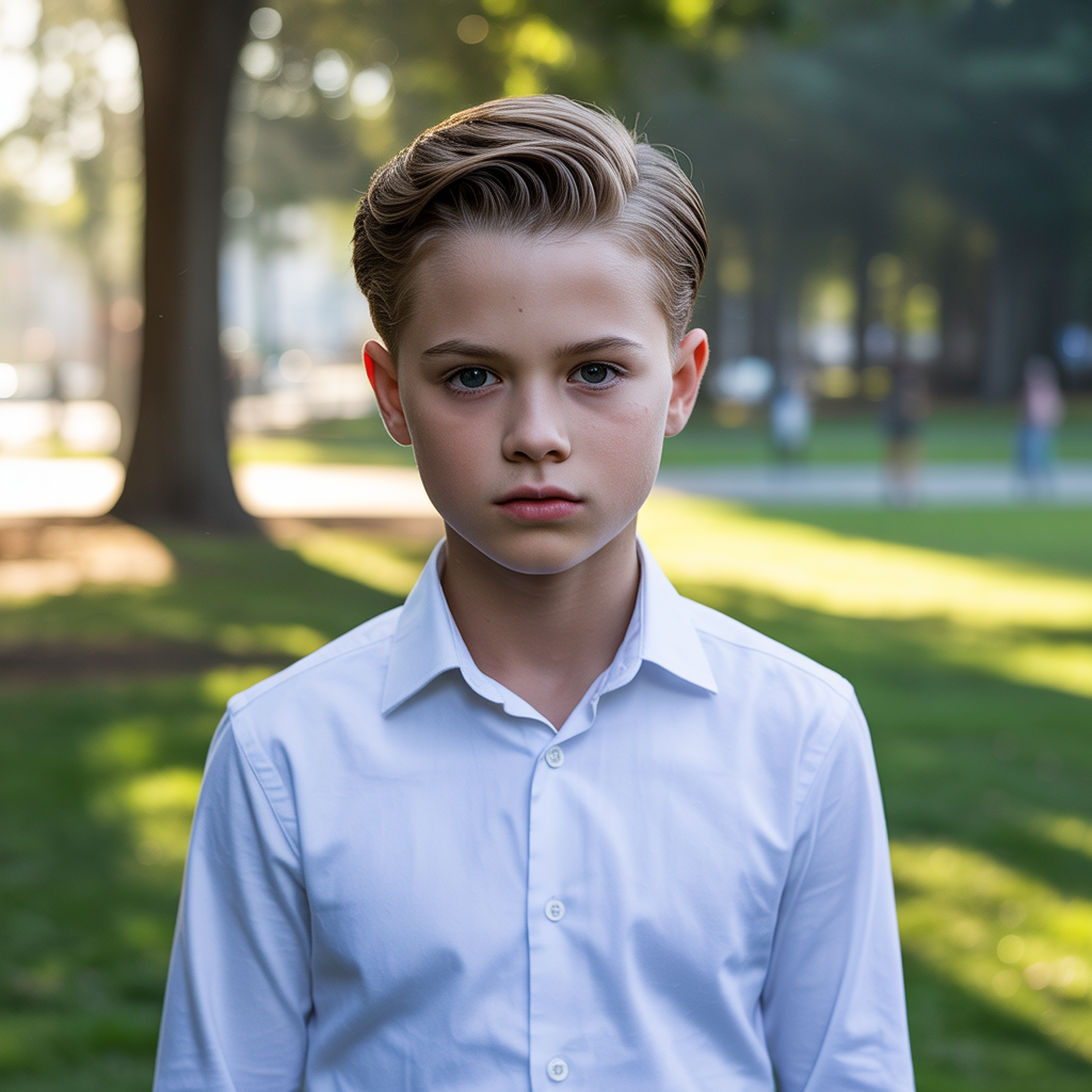 28 Stylish Haircuts for Boys to Try Now 25 Brushed Back Style