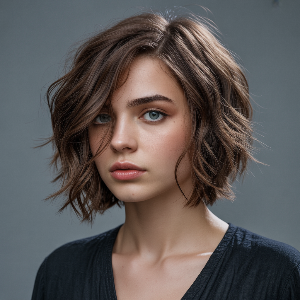 Choppy Layered Bob