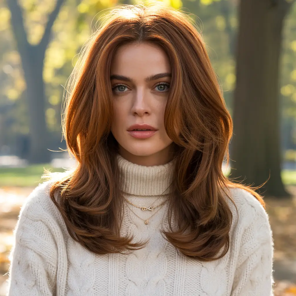 Warm Chestnut Layers