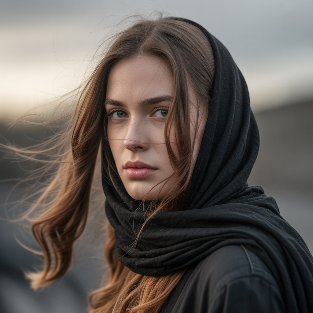 Space Buns with Windy Flair