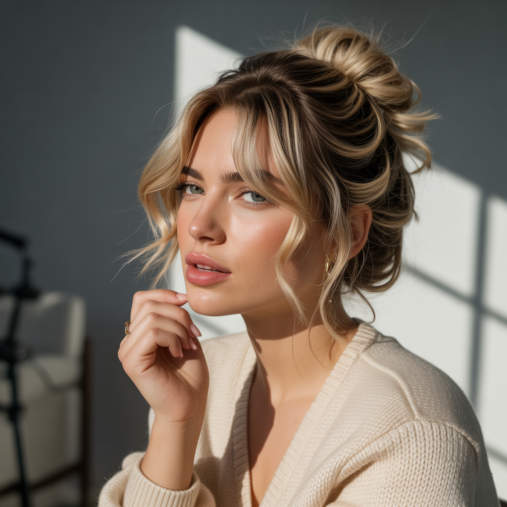 Chunky Highlights with Loose Waves