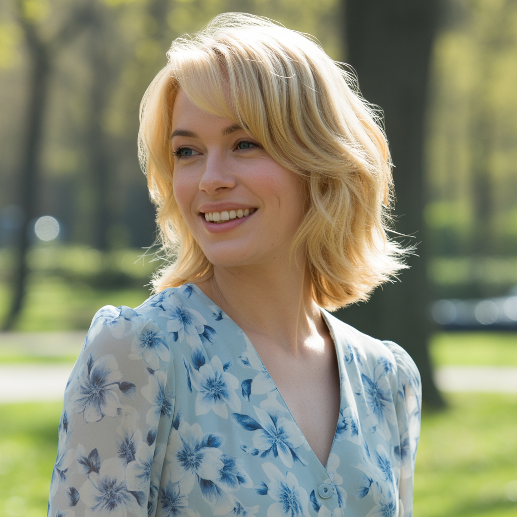 Layered Shoulder-Length Style