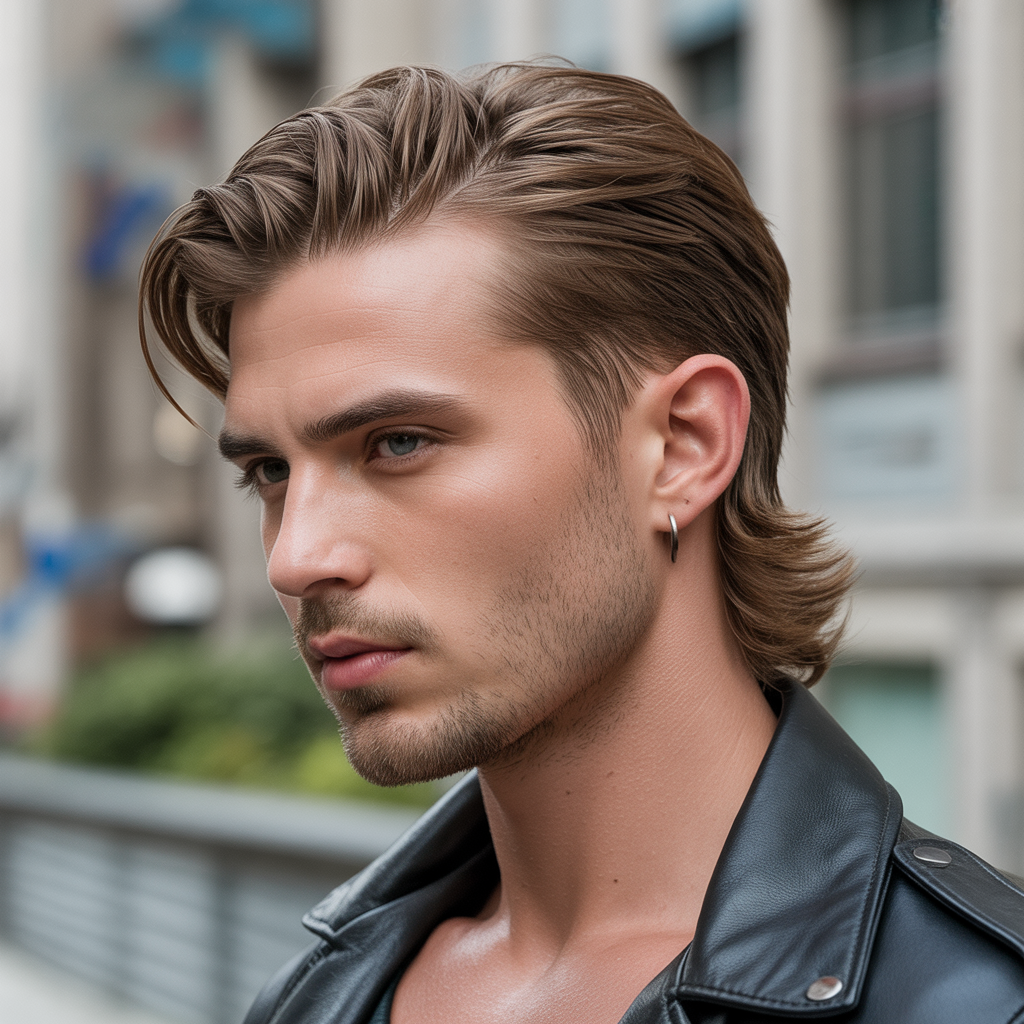 Undercut Modern Mullet Hairstyles Men