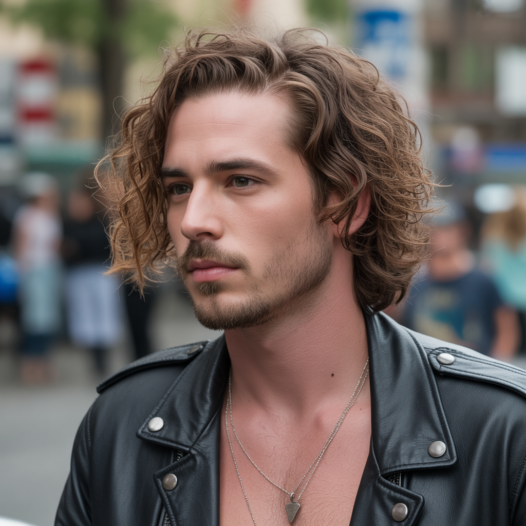 Punk Inspired Modern Mullet Hairstyles Men