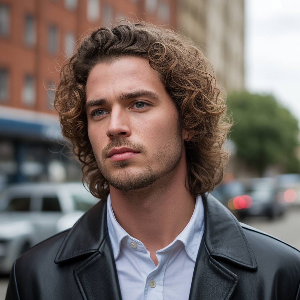 Retro Inspired Modern Mullet Hairstyles Men