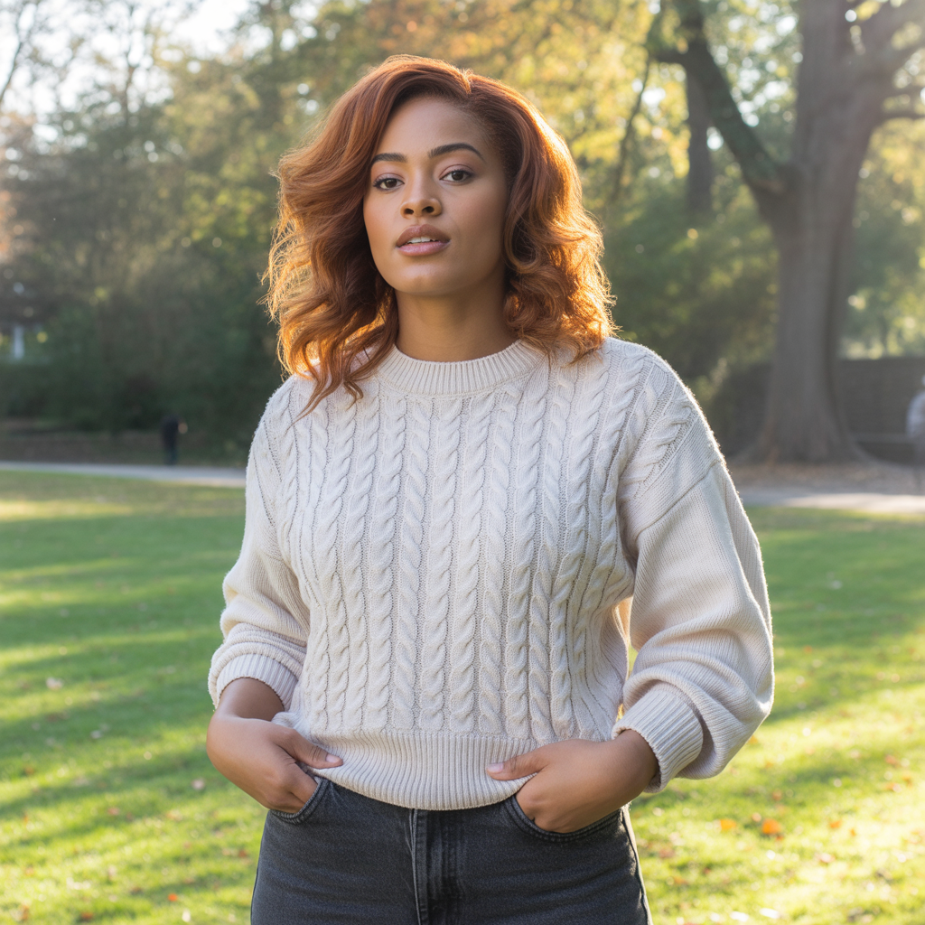 Cinnamon-Toned Brunette