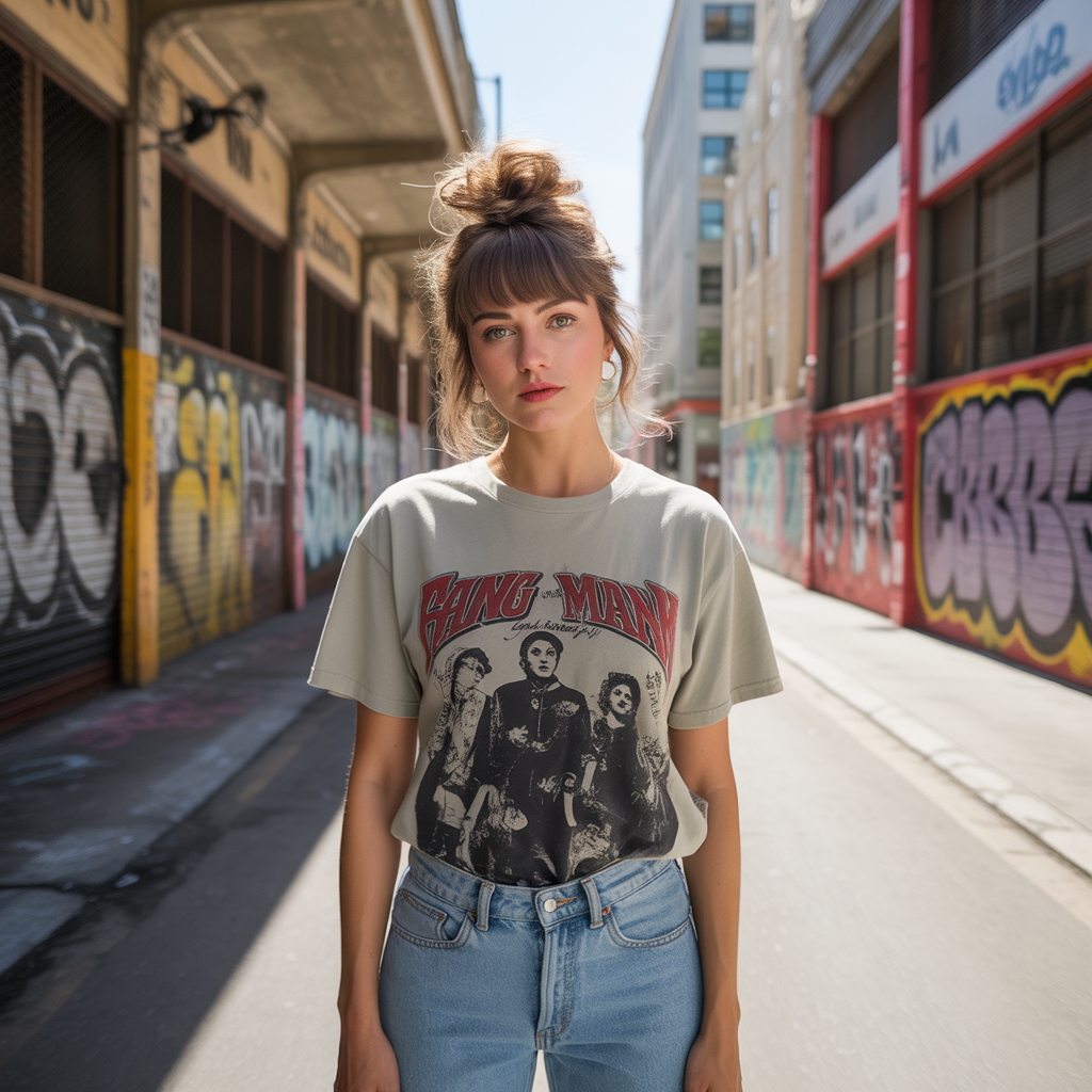 Shaggy Curtain Bangs