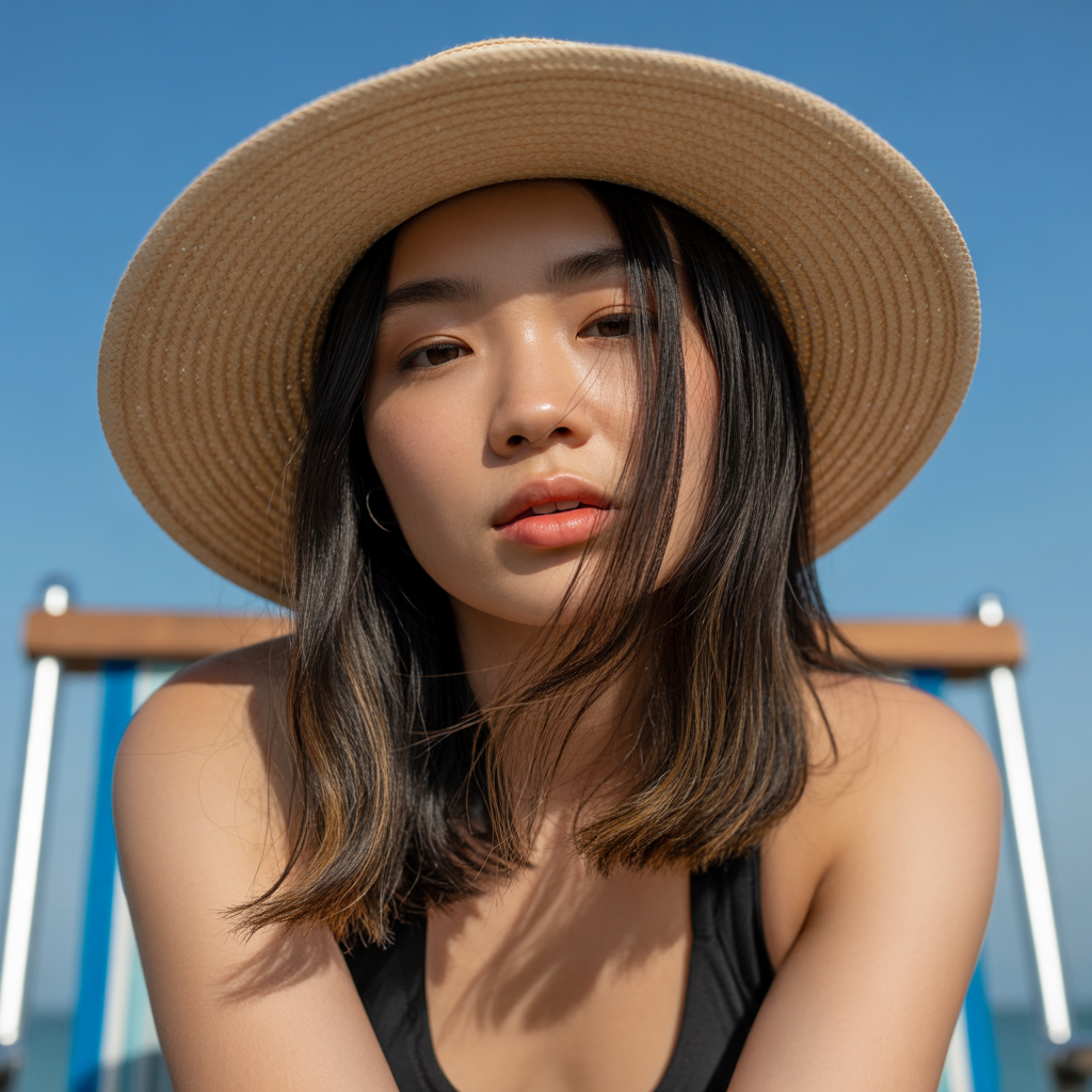 sun kissed beach hairstyles