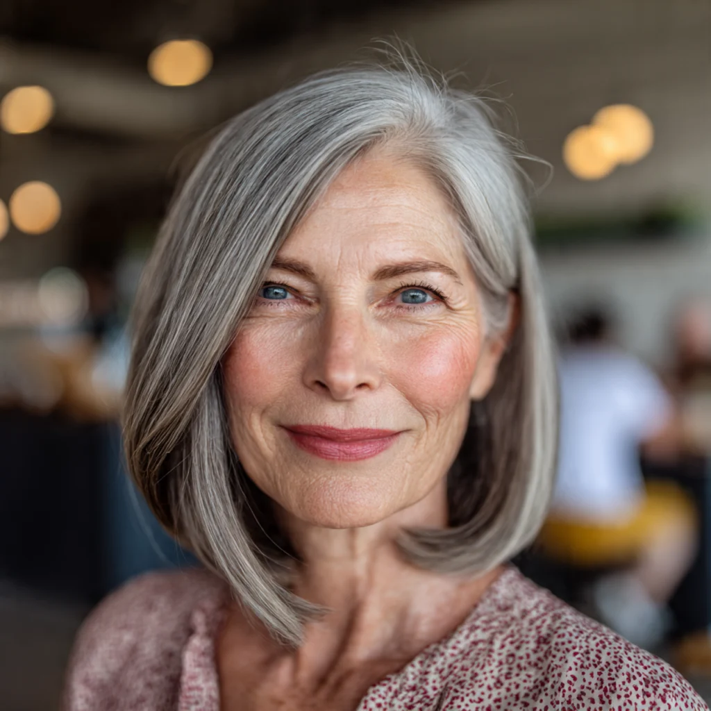 A classic bob with face-framing angles