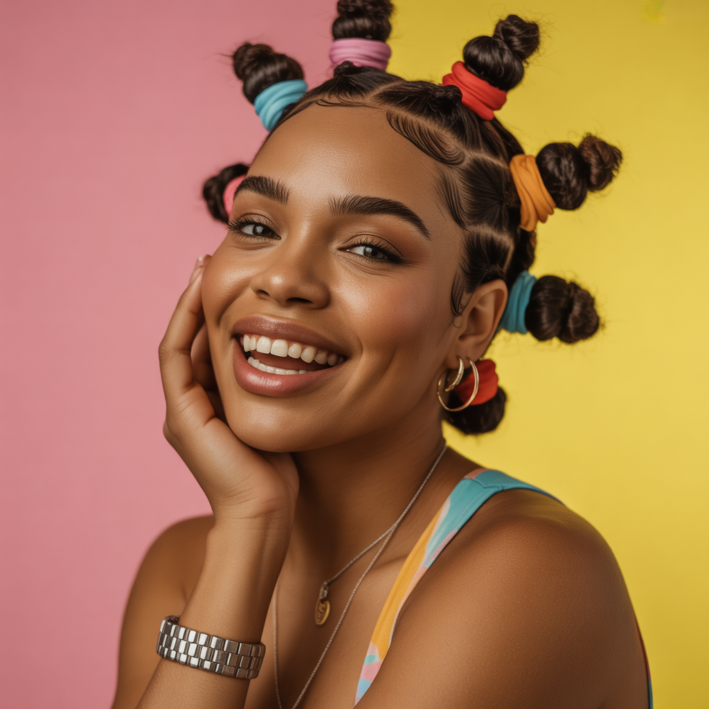 Bantu Knots Charm