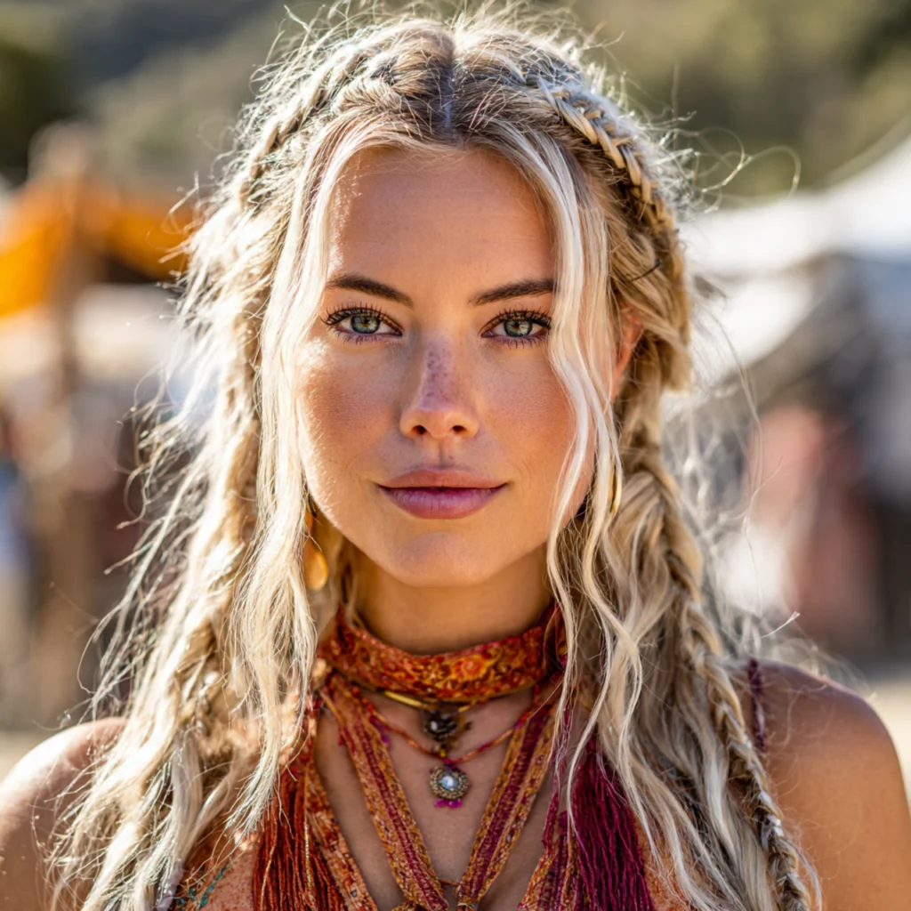 Boho Braids for Long Hair Women