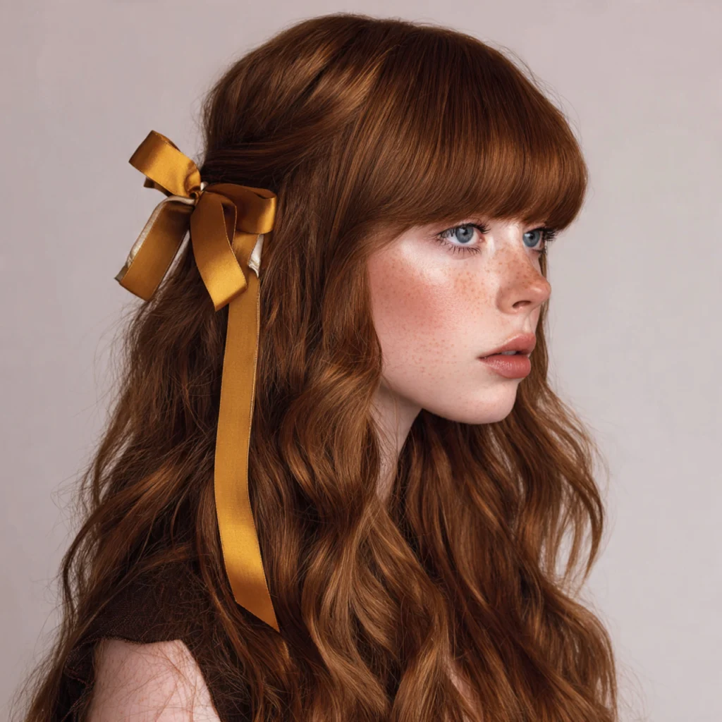 Brown Sugar Hair with Honey Ribbons