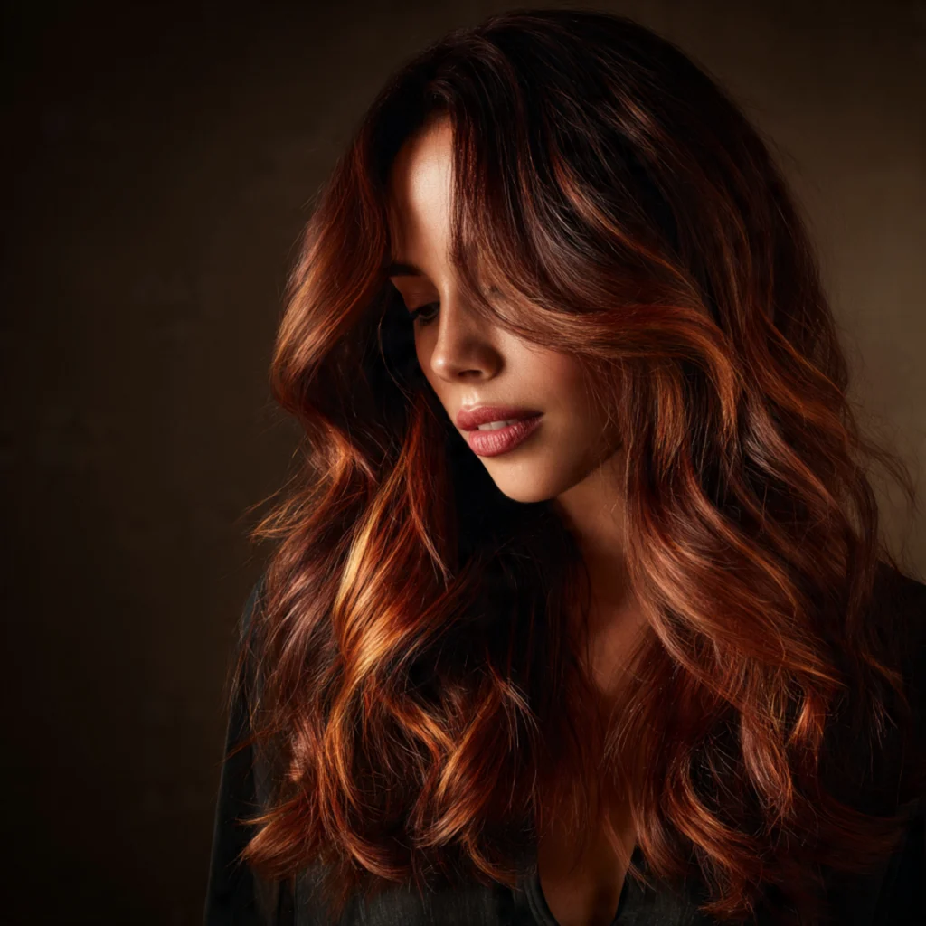 Burnt Orange Highlights