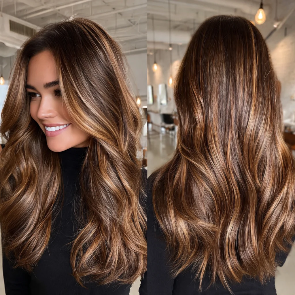 Caramel Drizzle Brown Sugar Hair