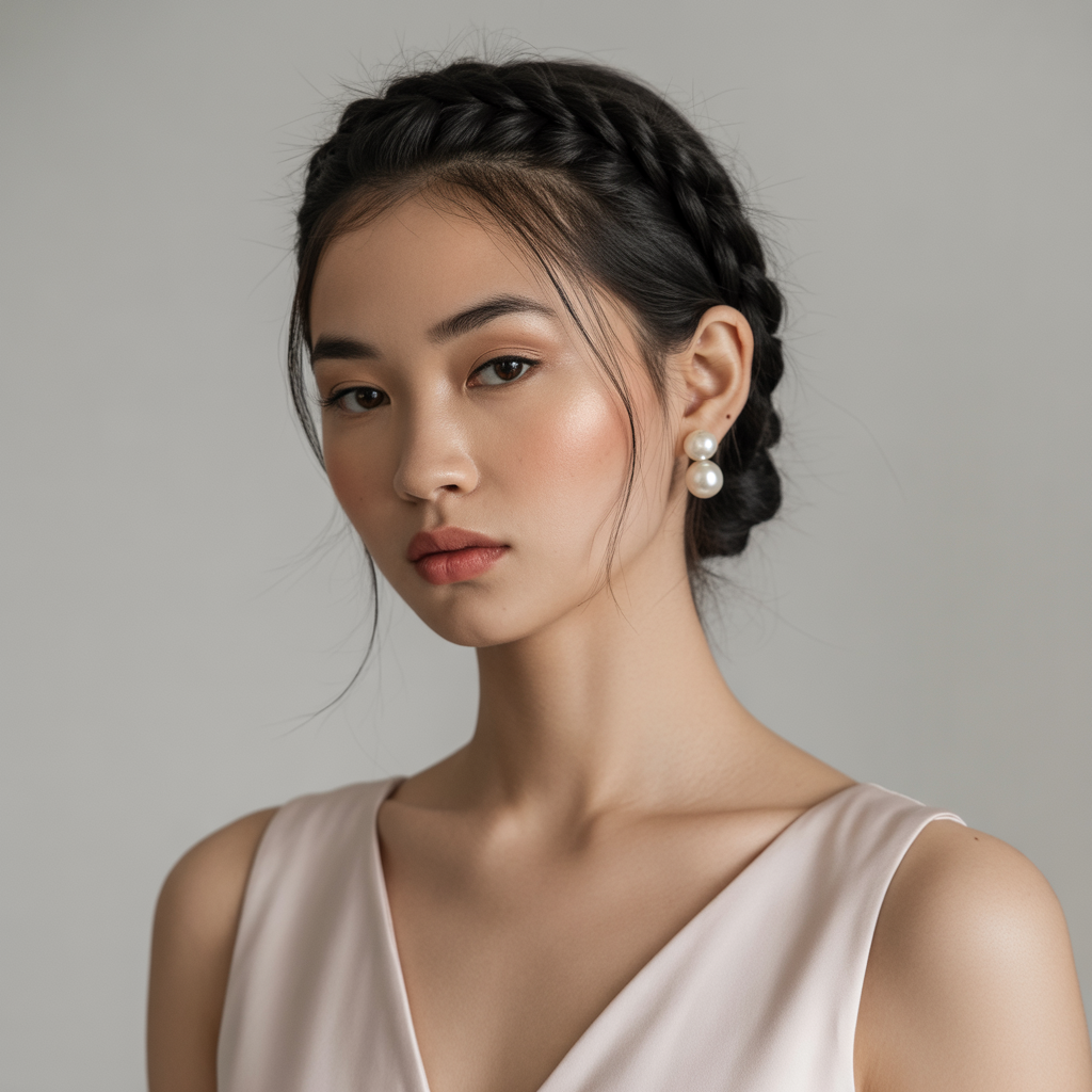 Crown Braid Sophistication
