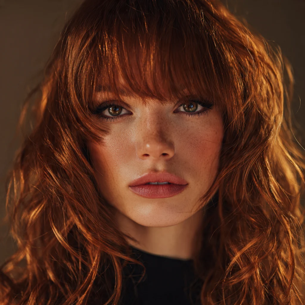 Ginger Wolf Cut with Gloss Finish